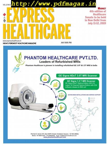 Express Healthcare – July 2019 Cover