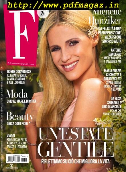 F – 12 Giugno 2019 Cover