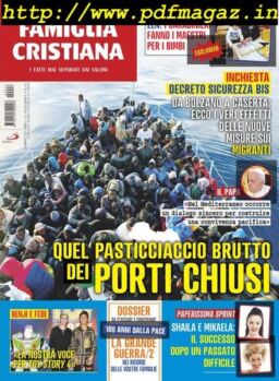 Famiglia Cristiana – 30 Giugno 2019