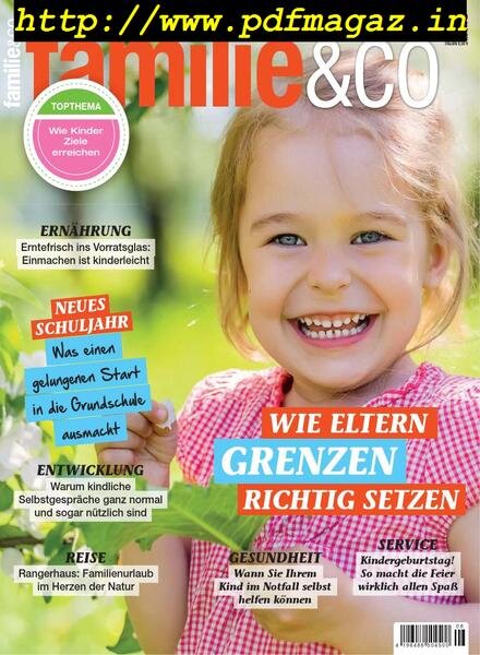 Familie&Co – Juli 2019 Cover