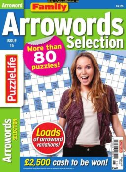 Family Arrowords Selection – 01 June 2019