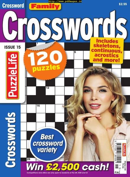 Family Crosswords – June 2019 Cover