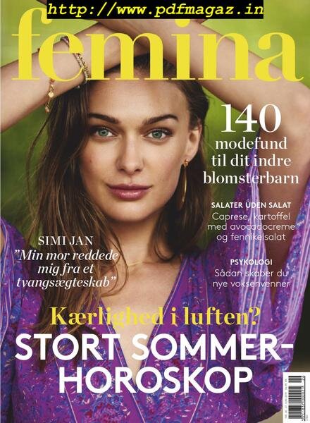 Femina Denmark – 27 June 2019 Cover