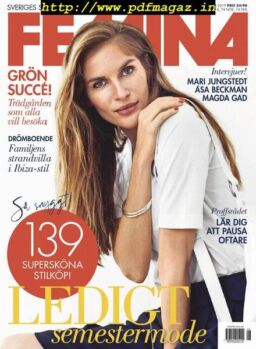 Femina Sweden – August 2019