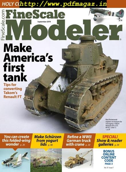 FineScale Modeler – September 2019 Cover