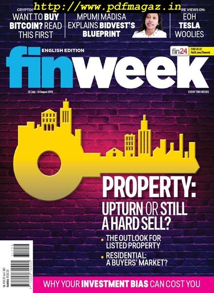 Finweek English Edition – July 25, 2019 Cover