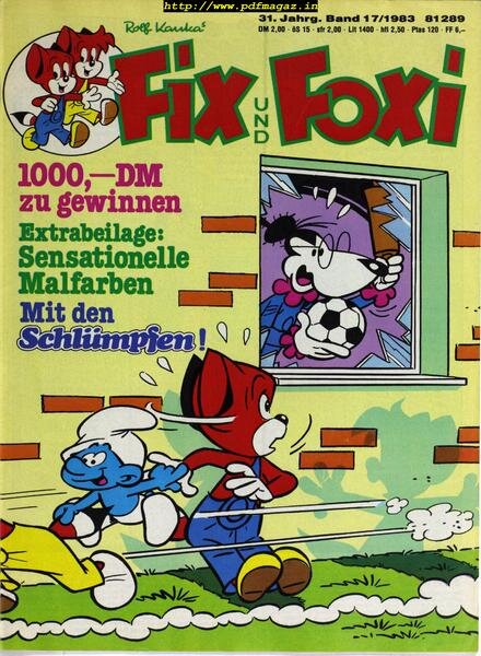 Fix & Foxi 80’s – Juli 2019 Cover