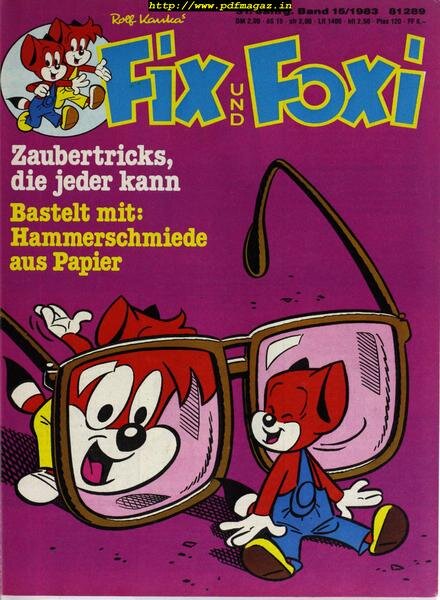 Fix & Foxi 80’s – Juni 2019 Cover