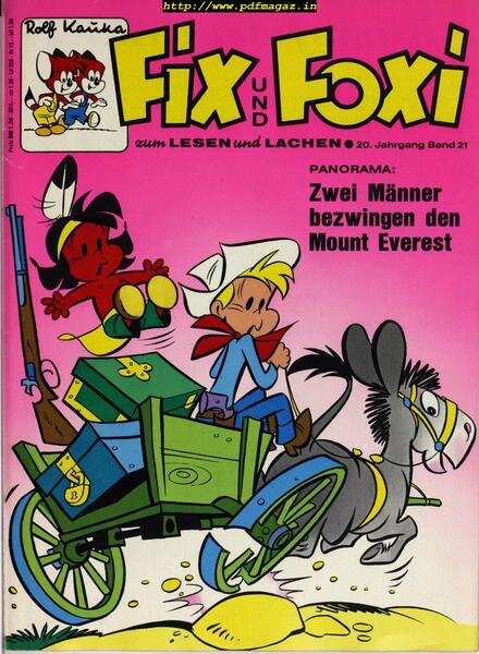 Fix & Foxi Classics – Juli 2019 Cover