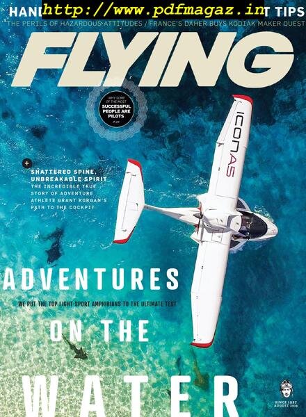 Flying USA – August 2019 Cover