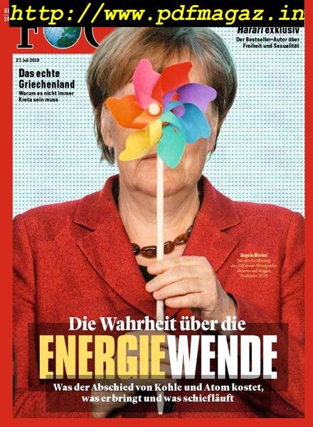 Focus – 27 Juli 2019 Cover