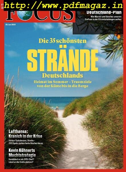 Focus – 29 Juni 2019 Cover