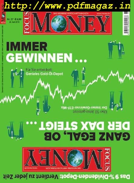 Focus Money – 26 Juni 2019 Cover