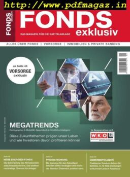 Fonds exklusiv – Juli 2019