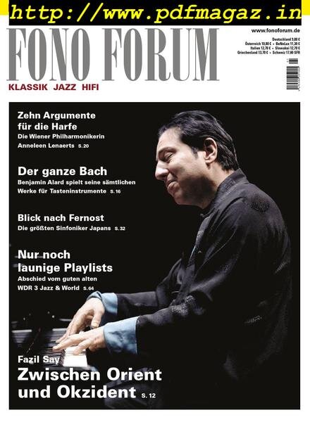 Fono Forum – Juli 2019 Cover
