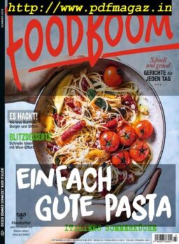 FoodBoom – Sommer 2019