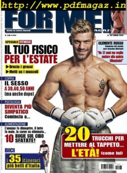 For Men Magazine – Luglio 2019
