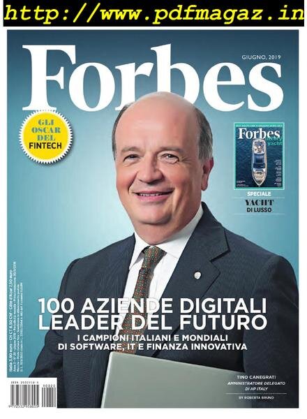 Forbes Italia – Giugno 2019 Cover