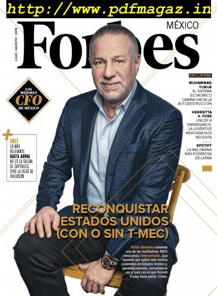 Forbes Mexico – julio 2019 Cover