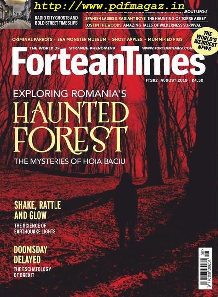 Fortean Times – August 2019 Cover