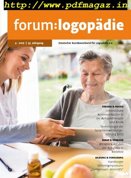 Forum Logopadie – Juli 2019 Cover