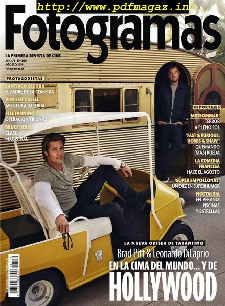 Fotogramas – agosto 2019 Cover