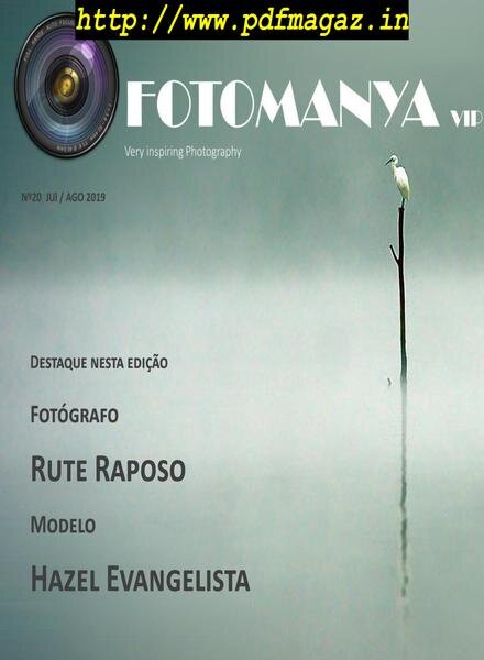 Fotomanya Vip – Julho-Agosto 2019 Cover
