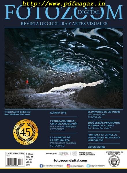 FotoZoom Digital – Septiembre 2019 Cover