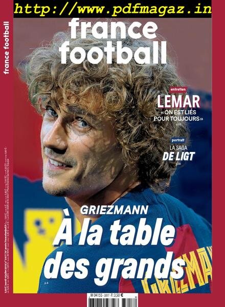 France Football – 16 juillet 2019 Cover