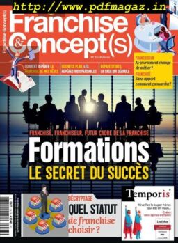 Franchise & Concepts – Juin-Aout 2019