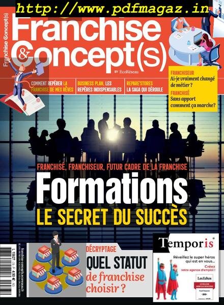 Franchise & Concepts – Juin-Aout 2019 Cover