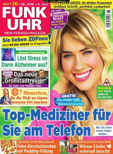 Funk Uhr – 21 Juni 2019 Cover