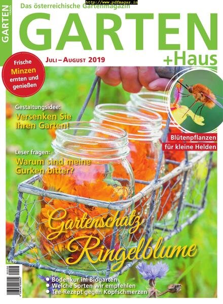 GARTEN+HAUS – Juli 2019 Cover