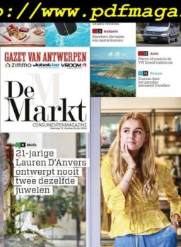 Gazet van Antwerpen De Markt – 15 juni 2019