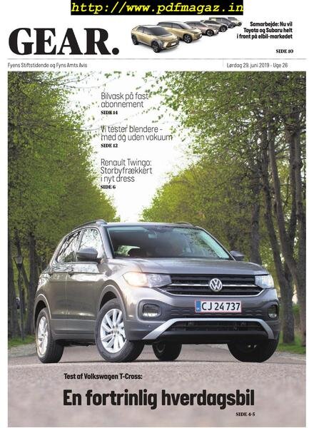 Gear – 29 juni 2019 Cover