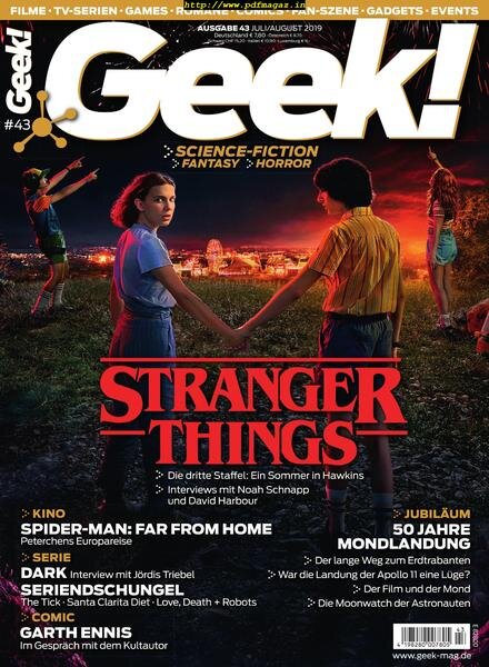 Geek! Germany – Juli 2019 Cover