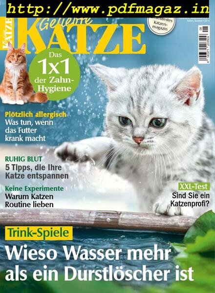 Geliebte Katze – Juli 2019 Cover