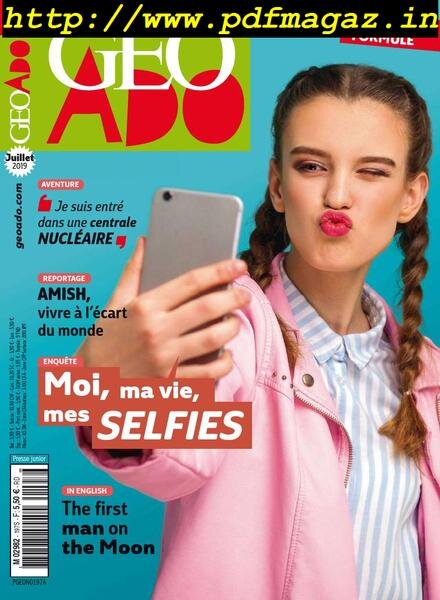 Geo Ado – Juillet 2019 Cover