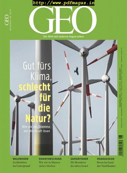 Geo Germany – August 2019 Cover