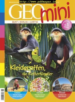GEOmini – August 2019