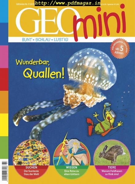 GEOmini – Juli 2019 Cover