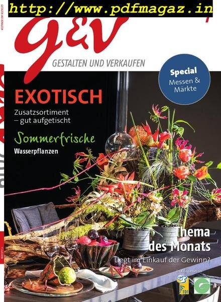Gestalten und Verkaufen – Juli 2019 Cover
