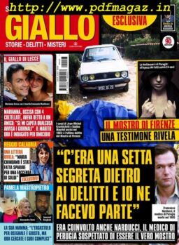 Giallo – 12 Giugno 2019