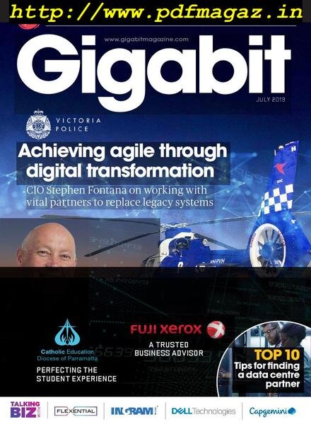 Gigabit Magazine – July 2019 Cover