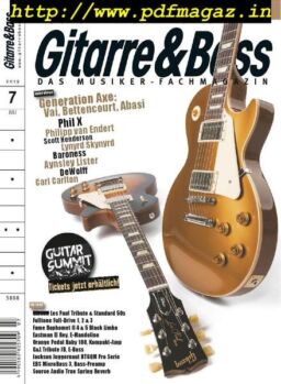 Gitarre & Bass – Juni 2019