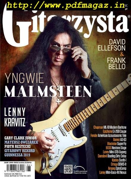 Gitarzysta – Czerwiec 2019 Cover