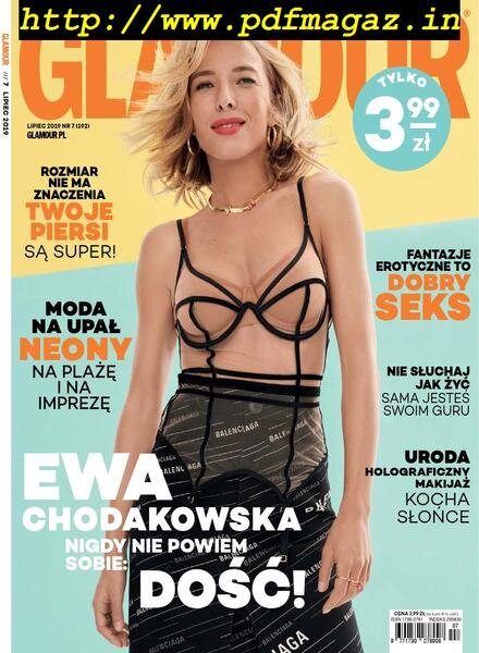 Glamour Poland – Lipiec 2019 Cover