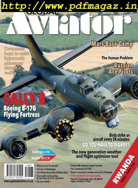 Global Aviator South Africa – July 2019 Cover