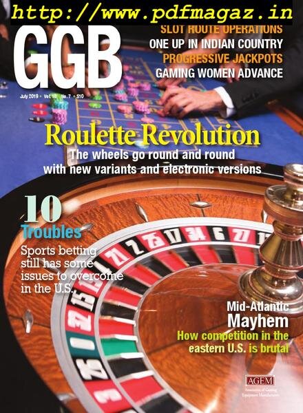 Global Gaming Business – July 2019 Cover