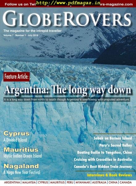 Globerovers Magazine – July 2019 Cover